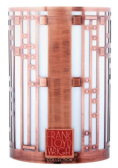 wright robie house metal candle|FRANK LLOYD WRIGHT STARS & MOONBEAMS .